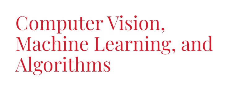 Computer Vision Machine Learning Algorithms